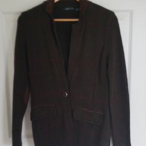 Lauren Ralph Lauren Brown Blazer
